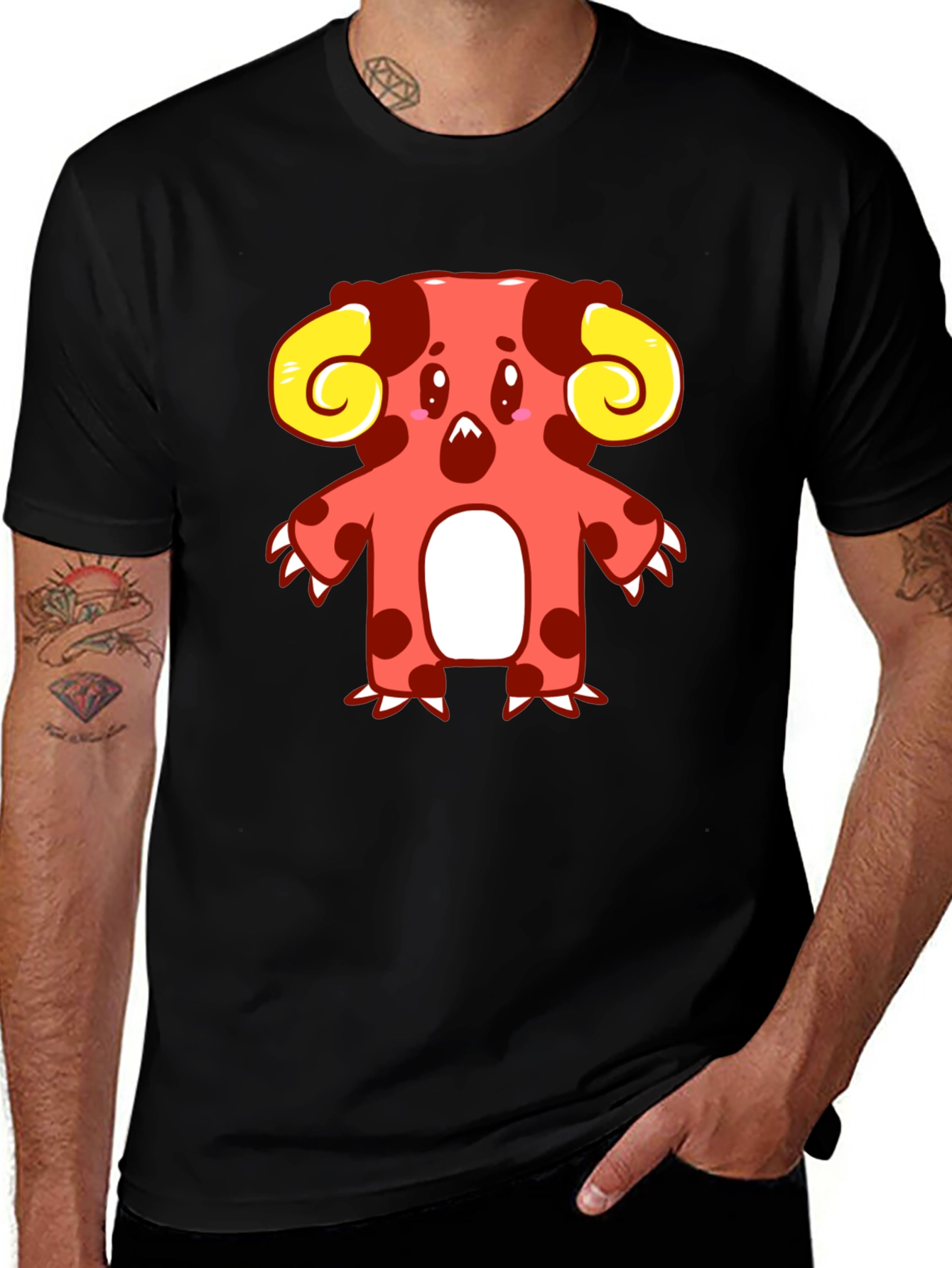 Variant 10 of Monster Graphic T-Shirt