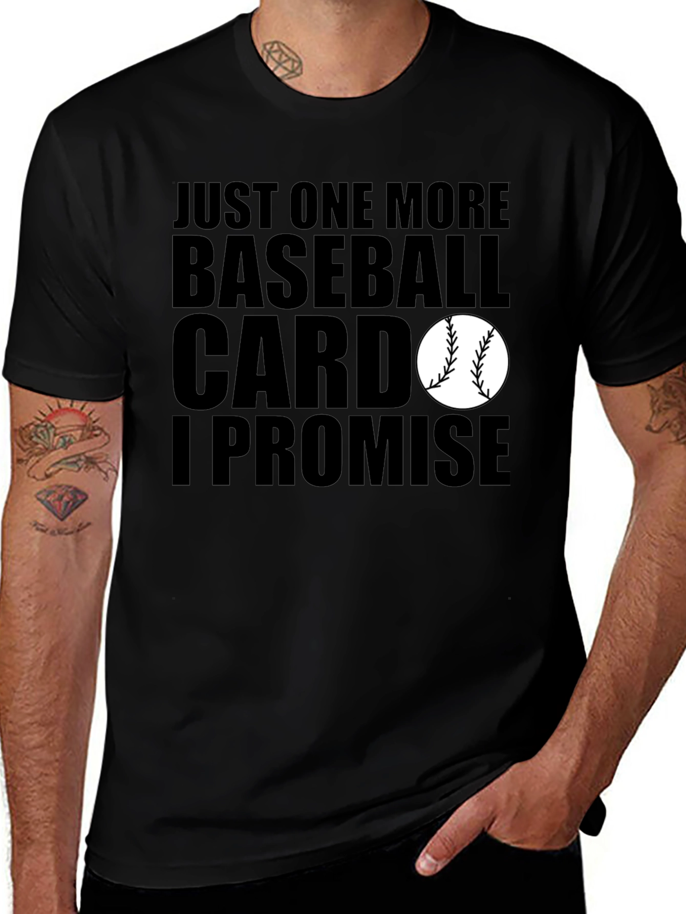 Variant 6 of Baseball Card Collector T-Shirt