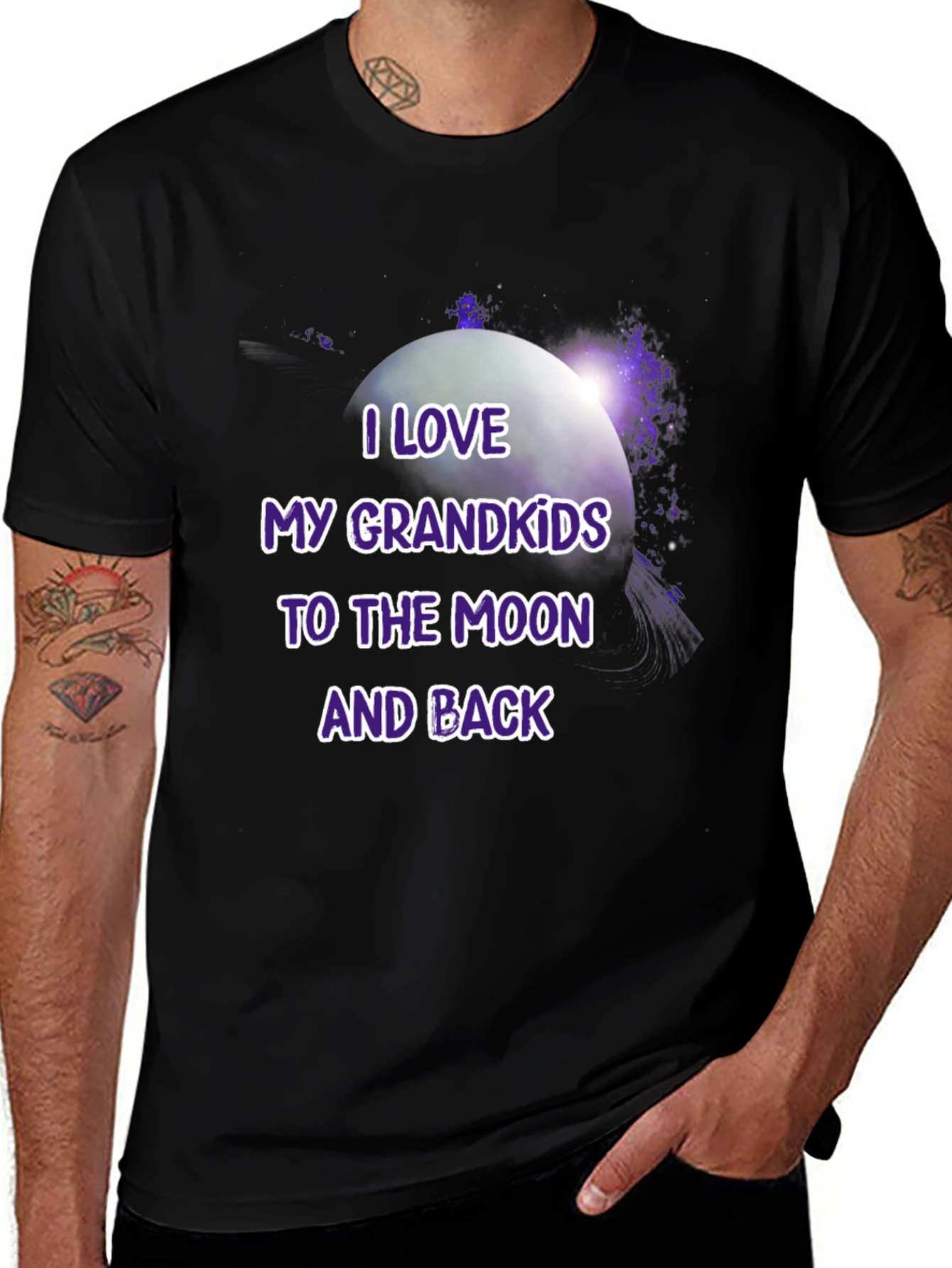Variant 6 of I Love My Grandkids T-Shirt