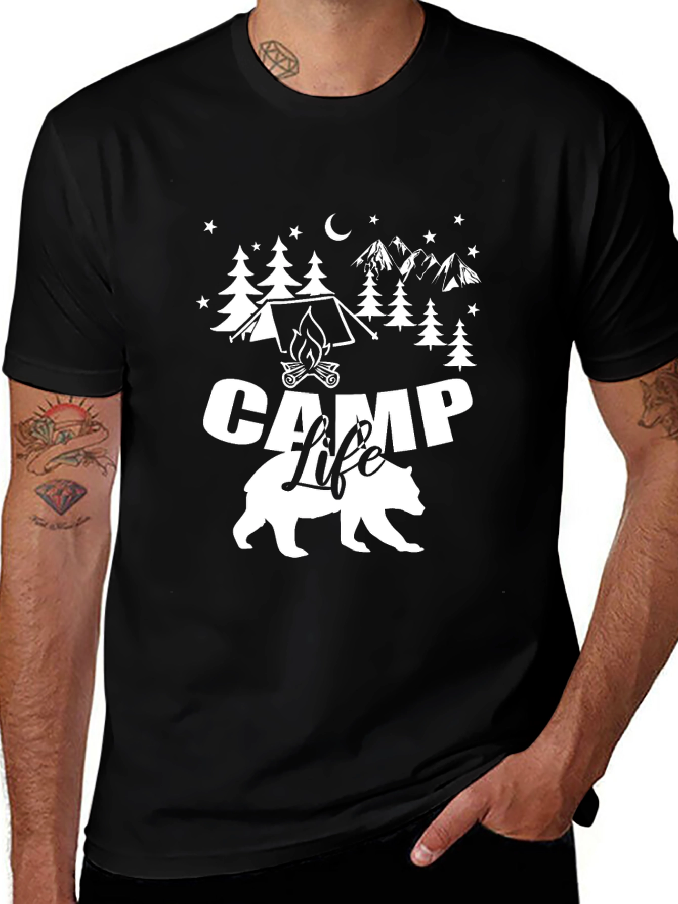 Camp Life Graphic Tee - Adventure Awaits!