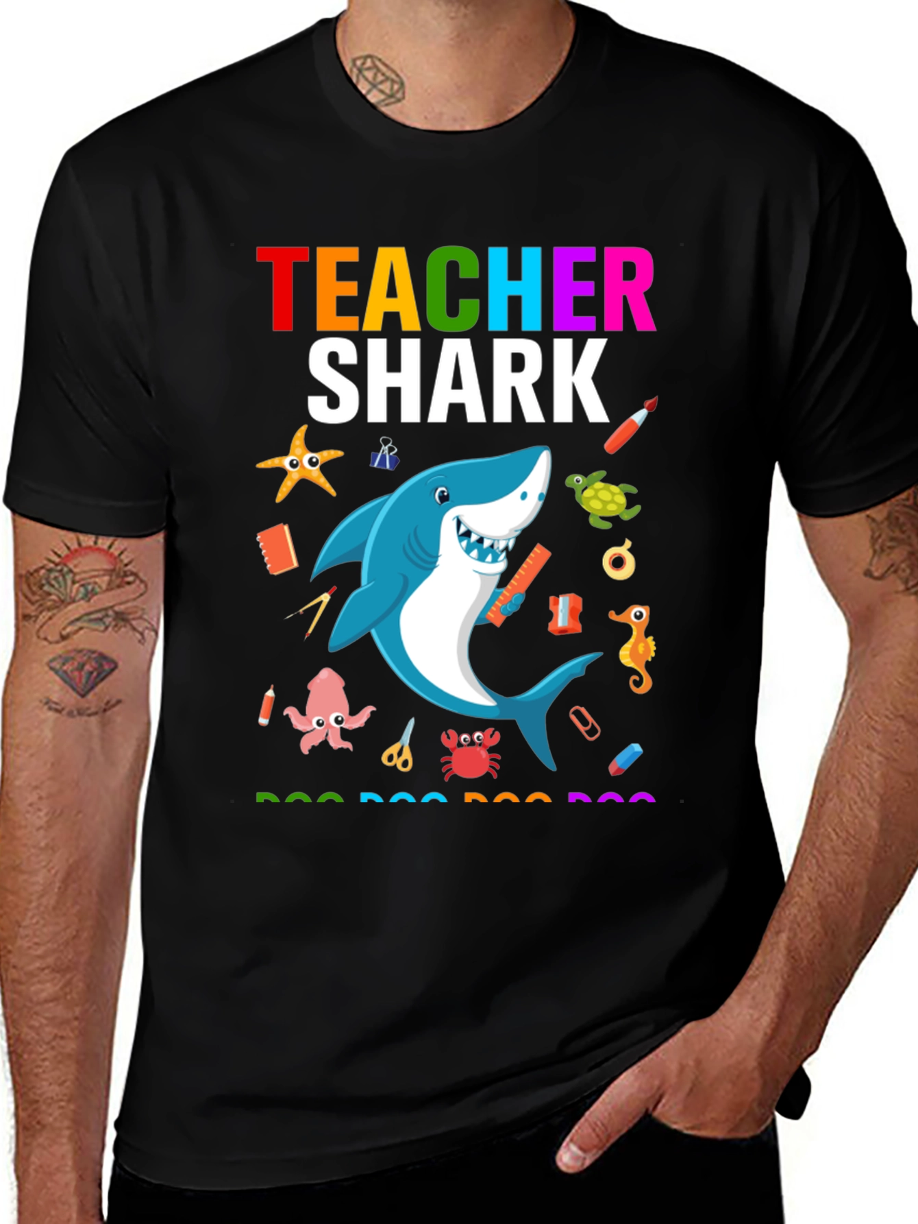 Teacher Shark T-Shirt - Back to School