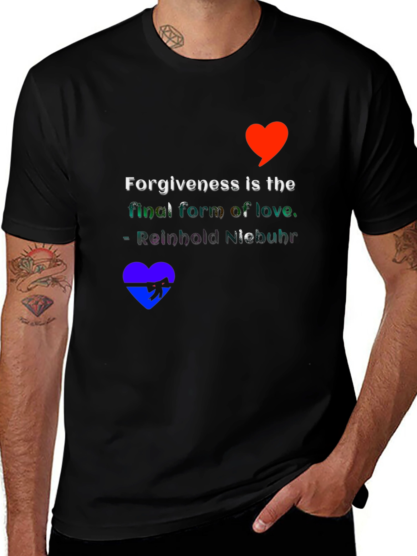 Variant 2 of Forgiveness Love Quote T-Shirt