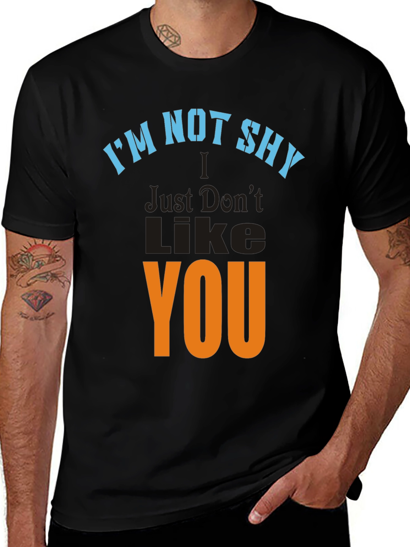 Variant 12 of I'm Not Shy Graphic T-Shirt