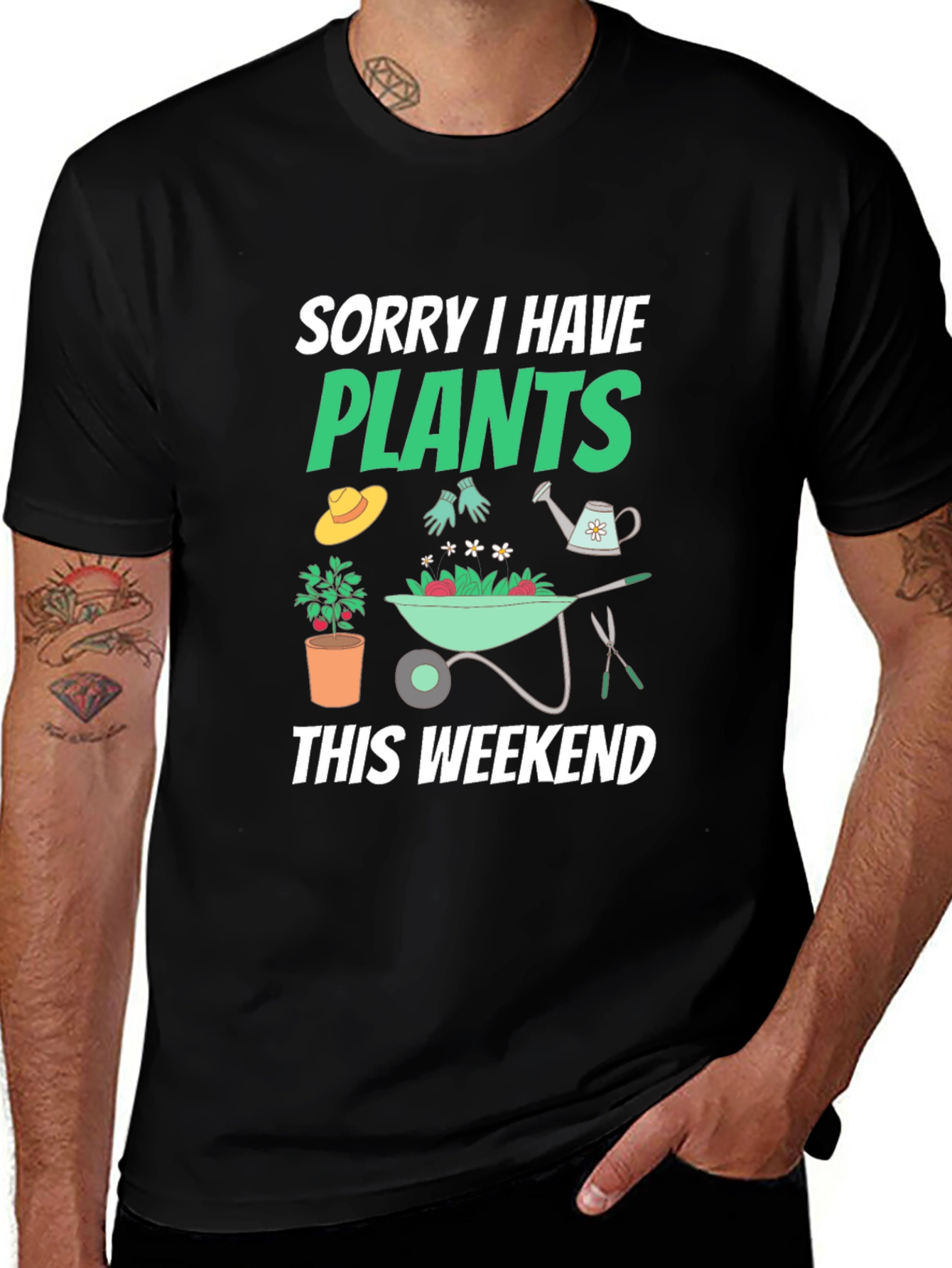 Variant 14 of Gardening Weekend T-Shirt - Plant Lover Tee