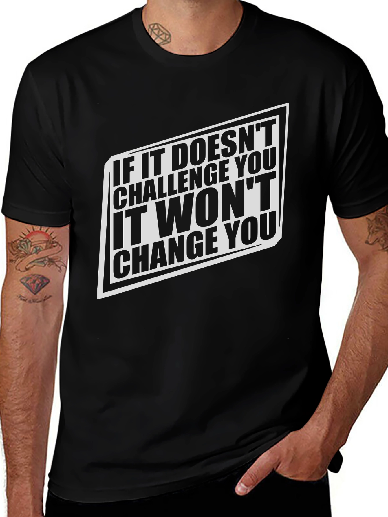 Variant 17 of Challenge Changes You - Graphic Tee