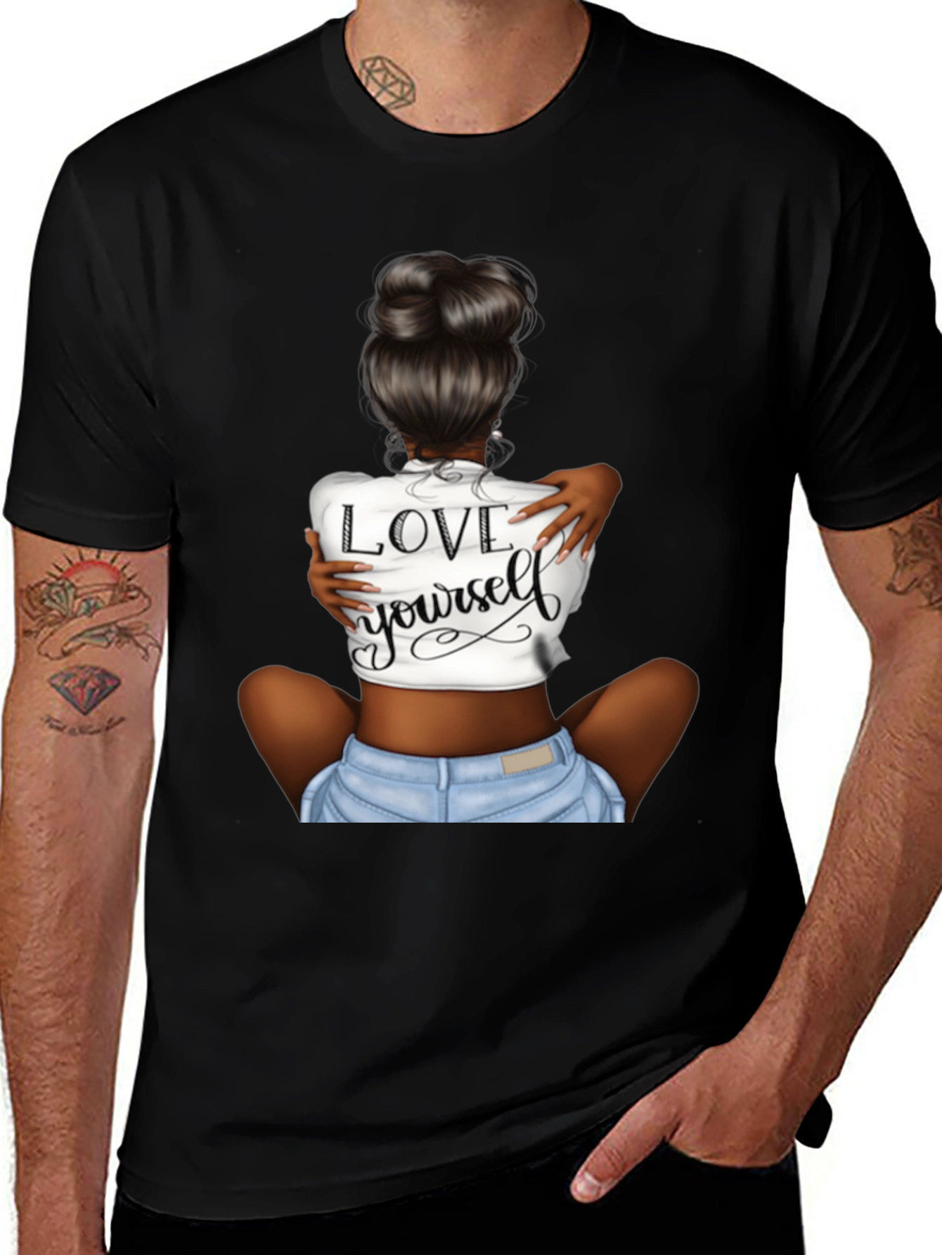Variant 29 of Love Yourself Graphic T-Shirt