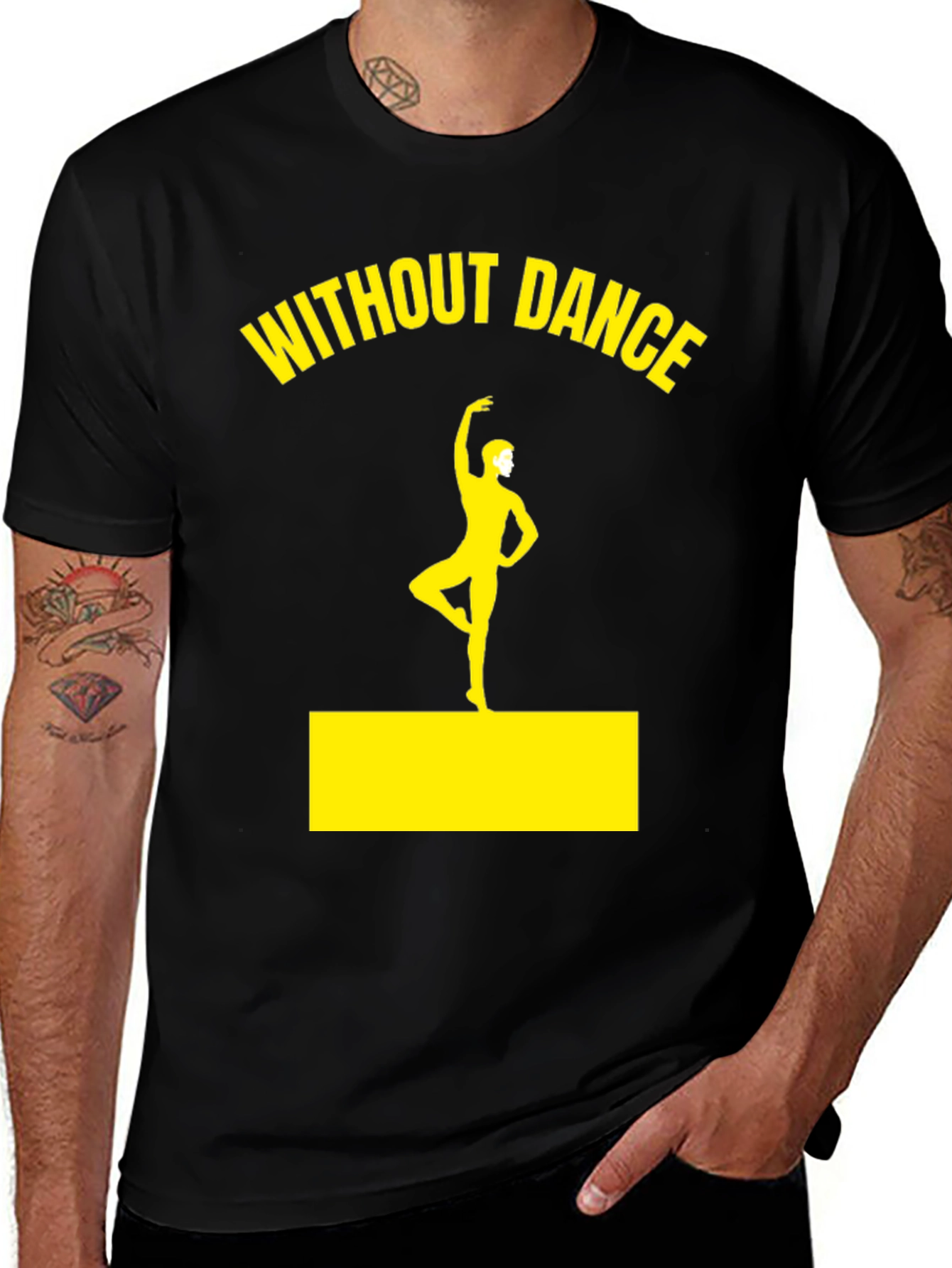 Variant 30 of Dance Silhouette Graphic T-Shirt
