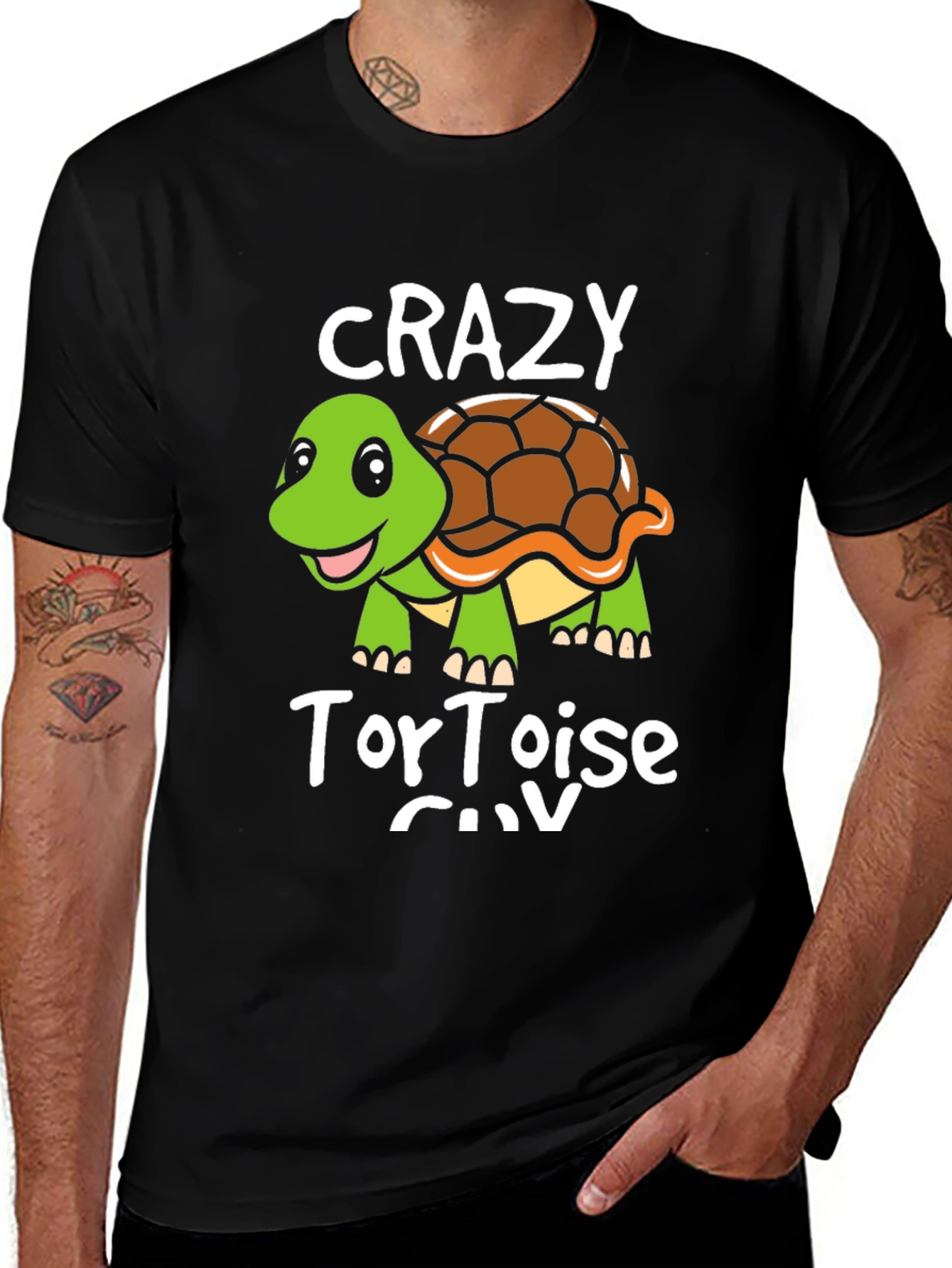 Variant 16 of Crazy Tortoise Guy T-Shirt