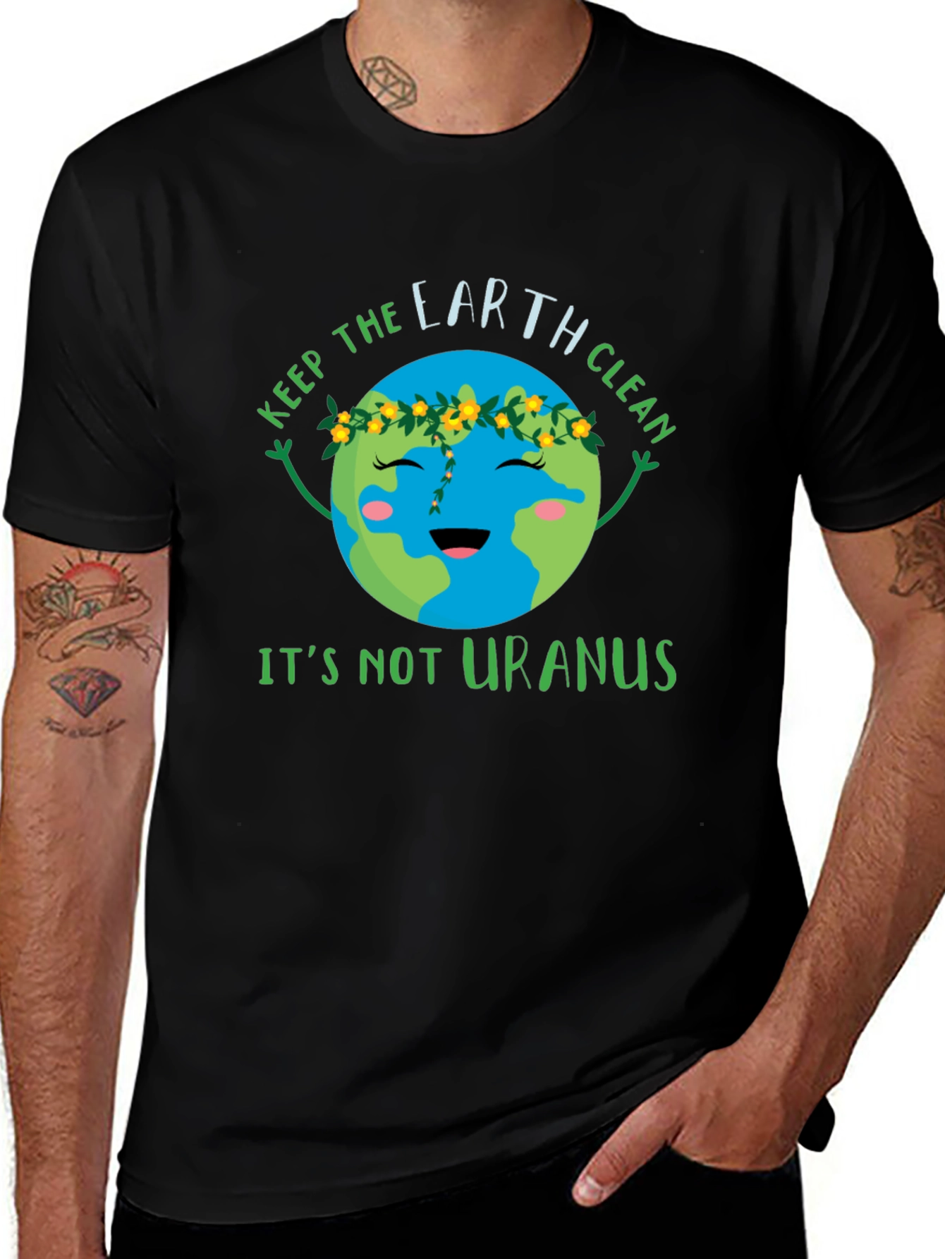 Keep the Earth Clean T-Shirt - Save the Planet Tee