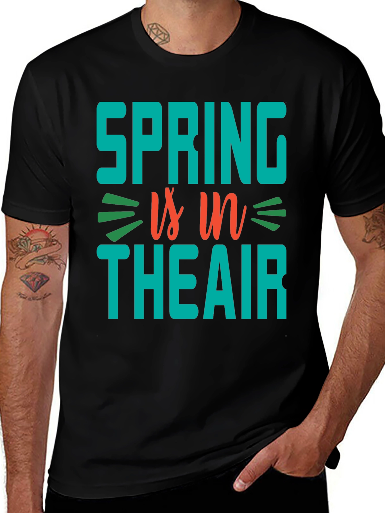 Variant 9 of Spring is in the Air Graphic T-Shirt