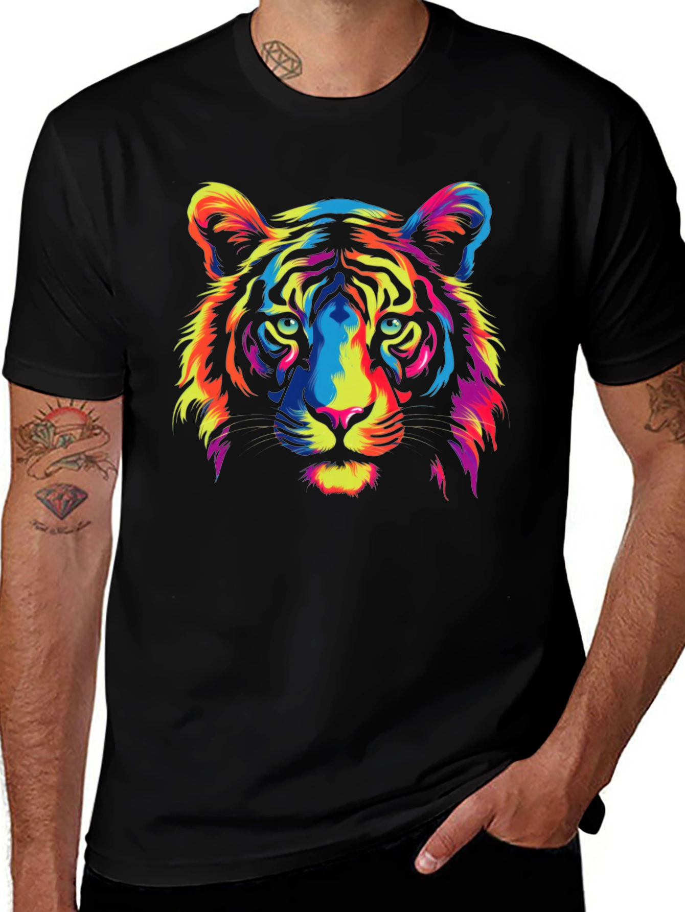 Variant 25 of Bold Tiger Graphic T-Shirt