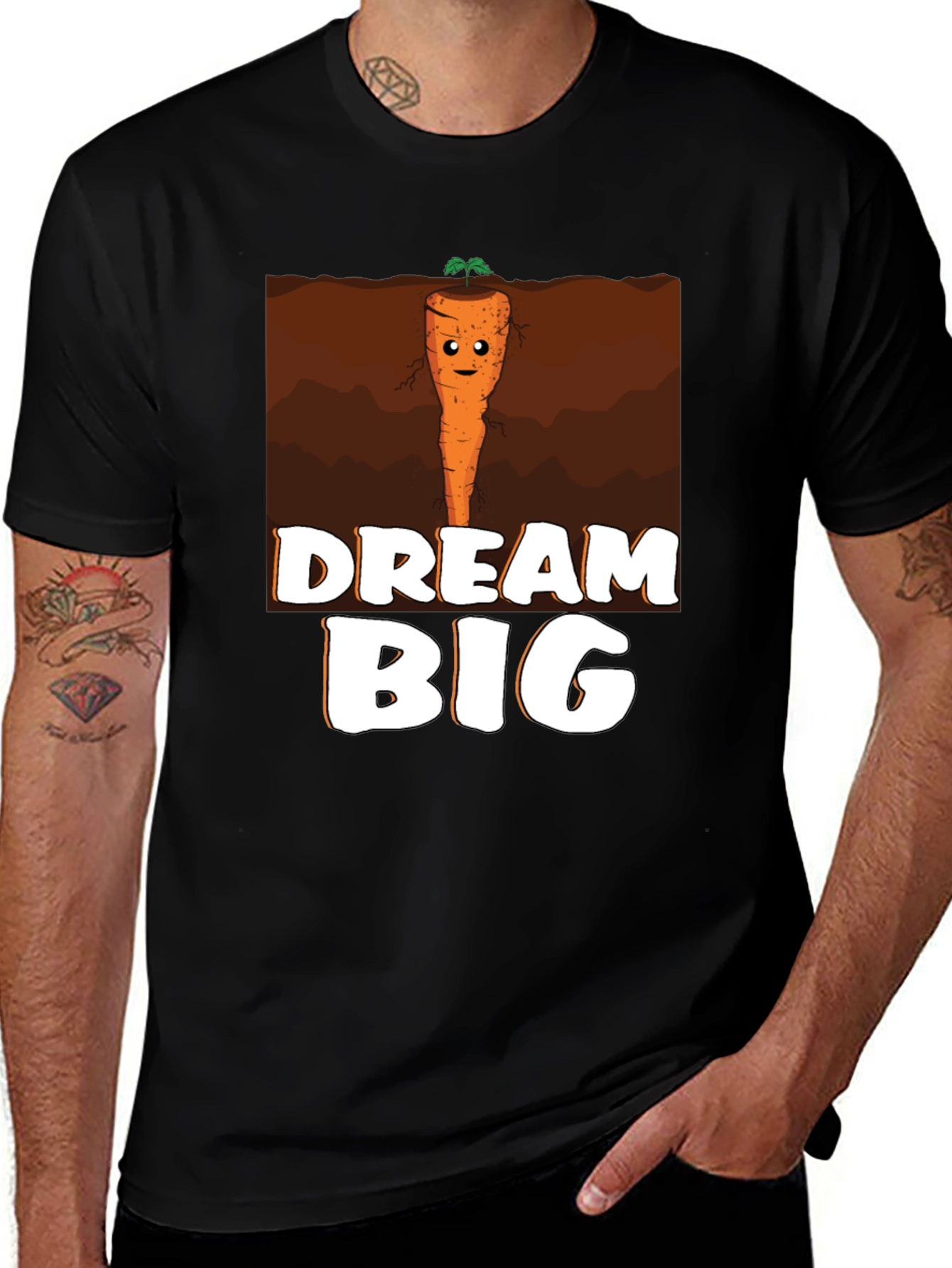 Variant 5 of Dream Big Carrot T-Shirt