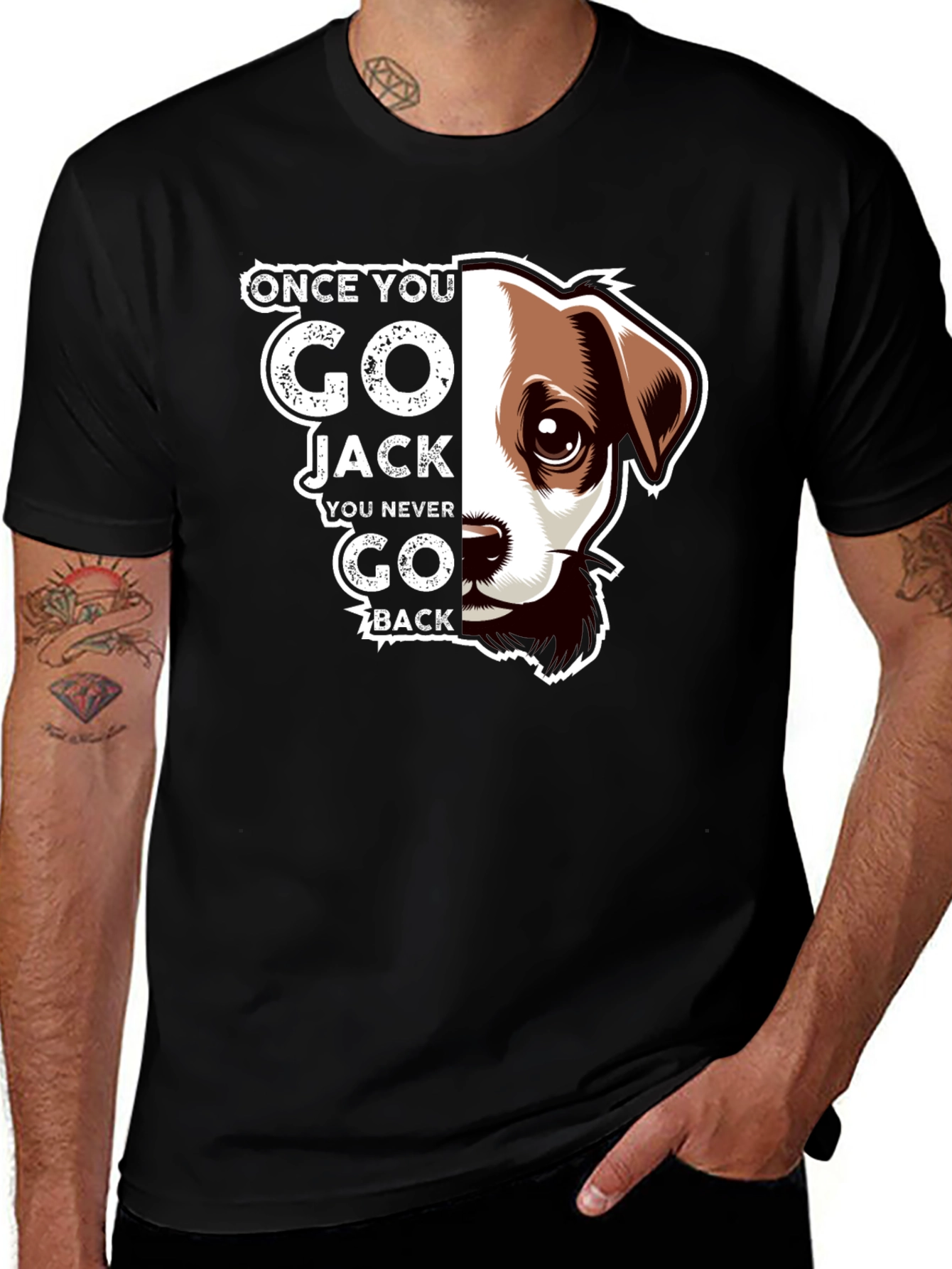 Variant 6 of Once You Go Jack T-Shirt