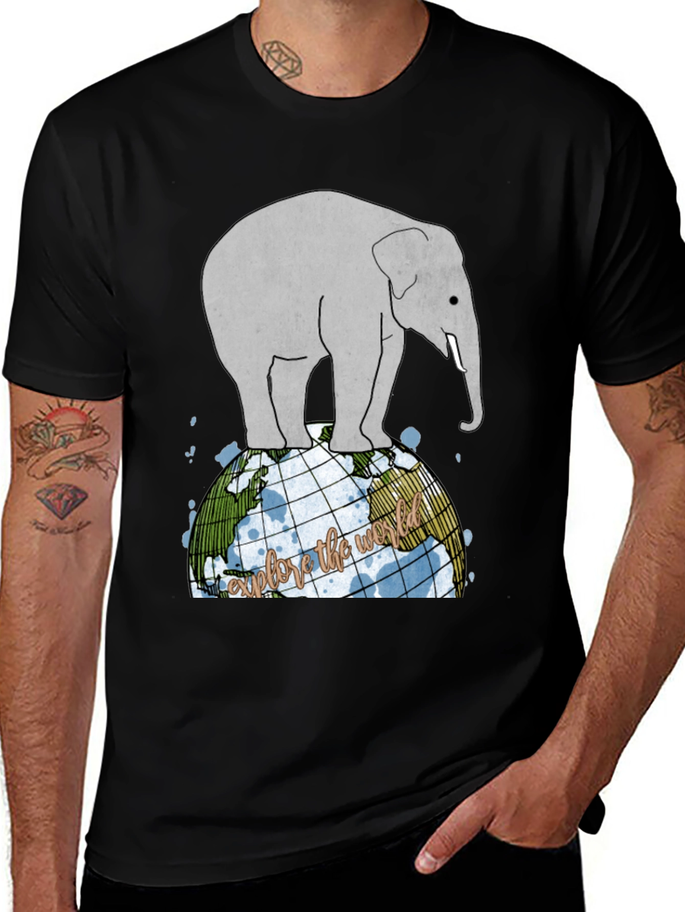 Variant 25 of Elephant World Graphic Tee