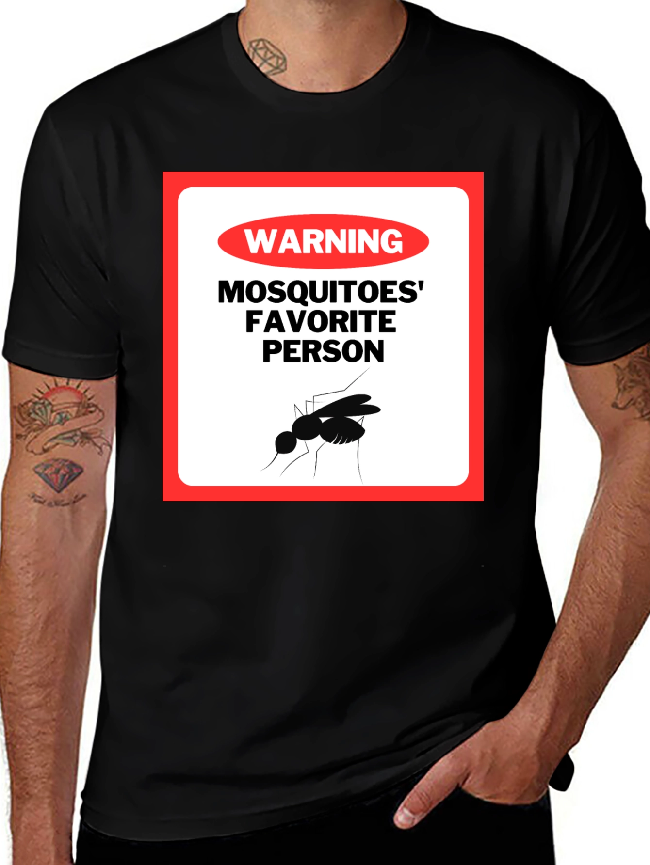 Variant 8 of Mosquitoes' Favorite Person T-Shirt