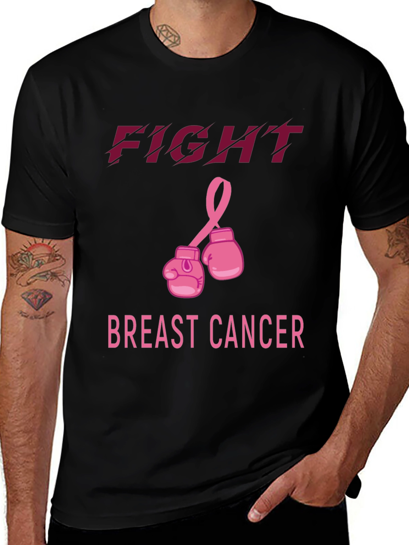 Variant 14 of Fight Breast Cancer T-Shirt