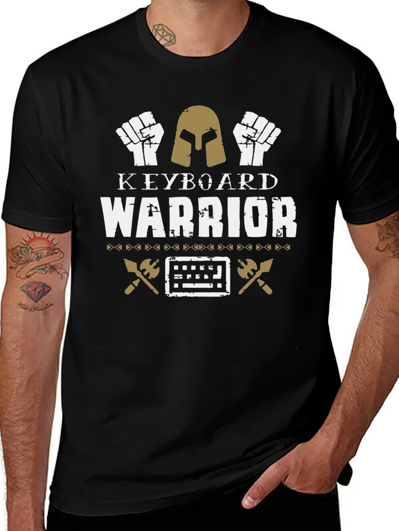 Variant 20 of Keyboard Warrior T-Shirt - Gamer Gift