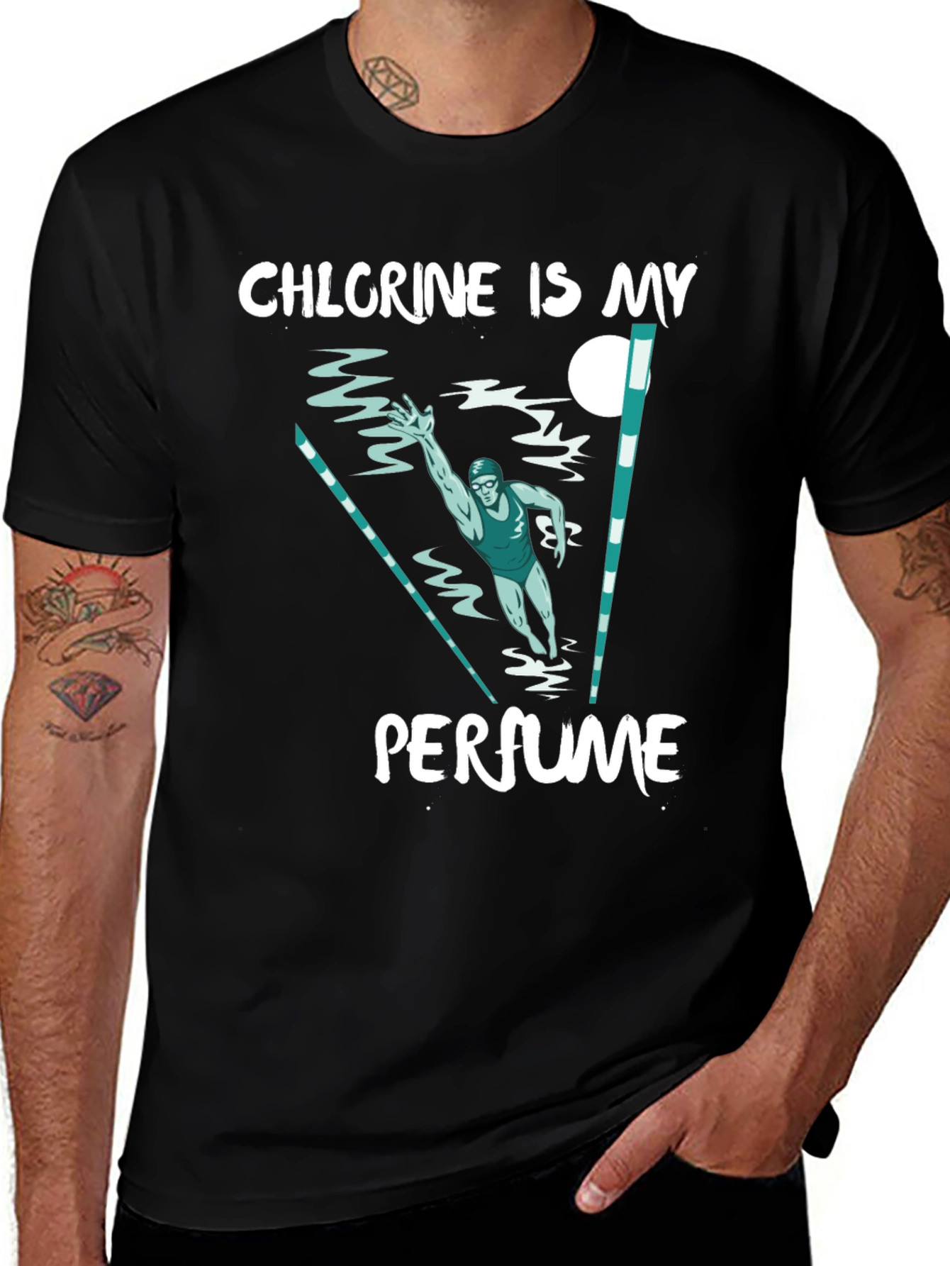 Chlorine is My Perfume Graphic Tee