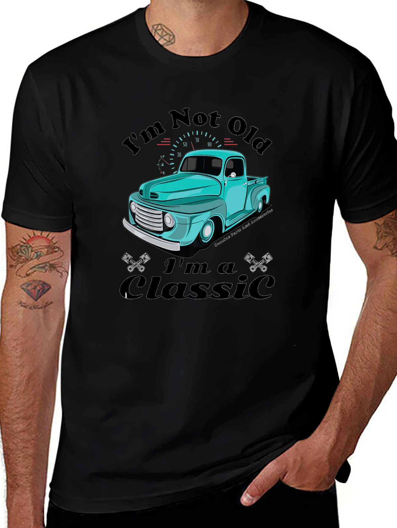 Variant 20 of I'm Not Old, I'm a Classic Car T-Shirt