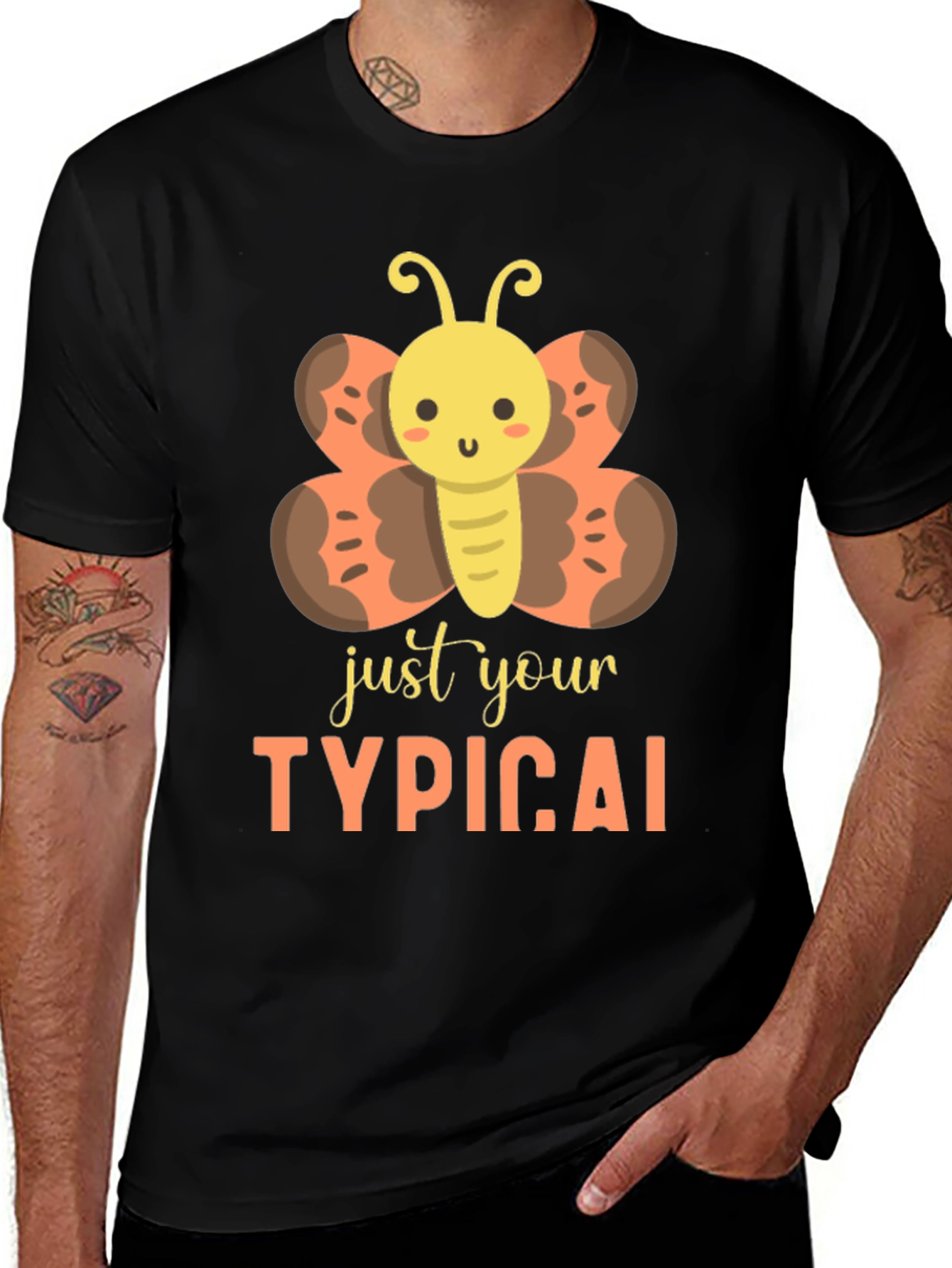 Variant 12 of Just Your Typical Butterfly Graphic T-Shirt