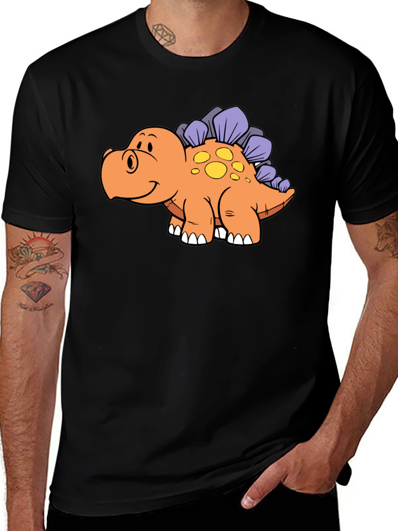 Variant 25 of Cartoon Dinosaur Graphic T-Shirt