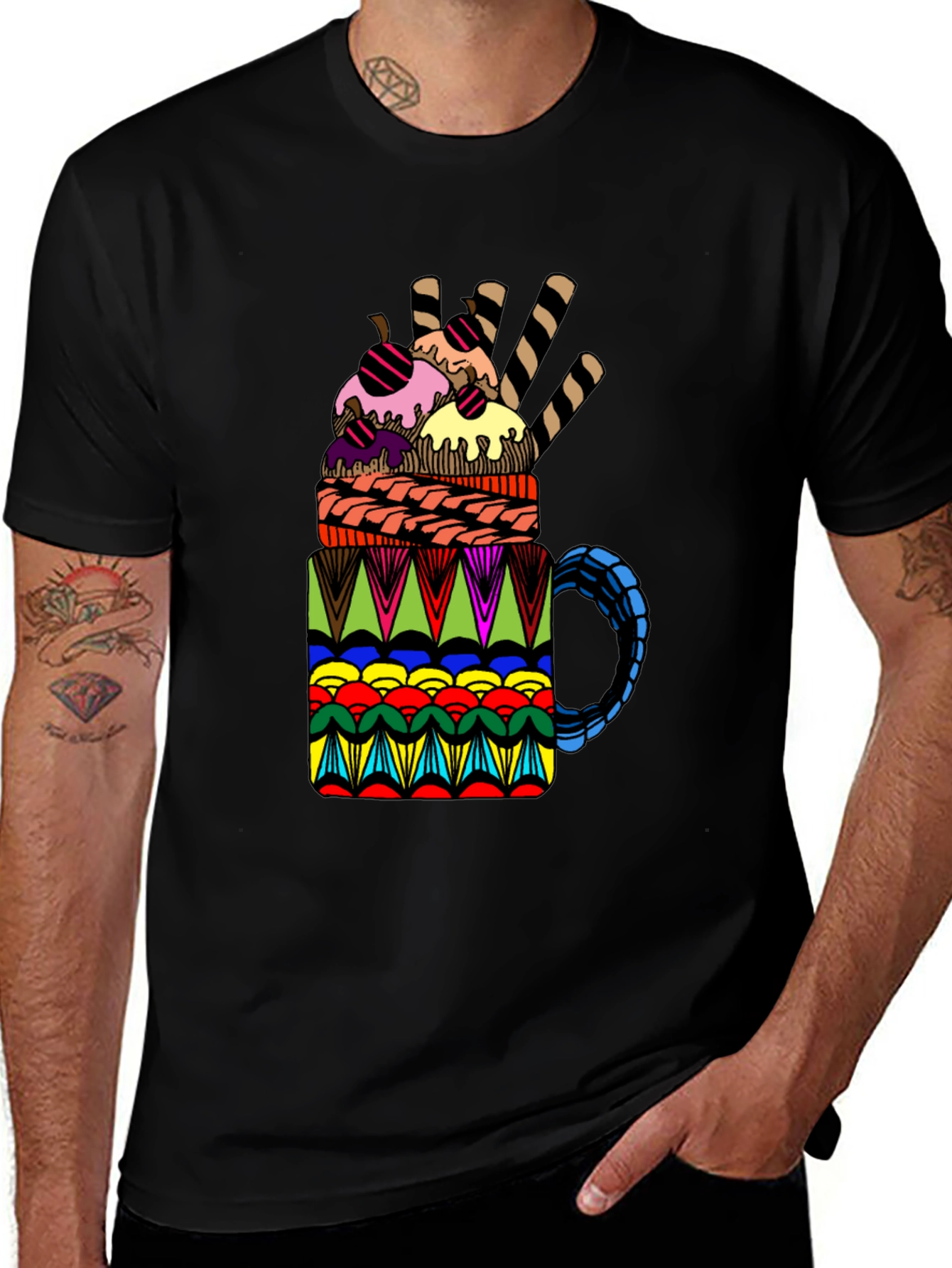 Variant 28 of Dessert Graphic Tee