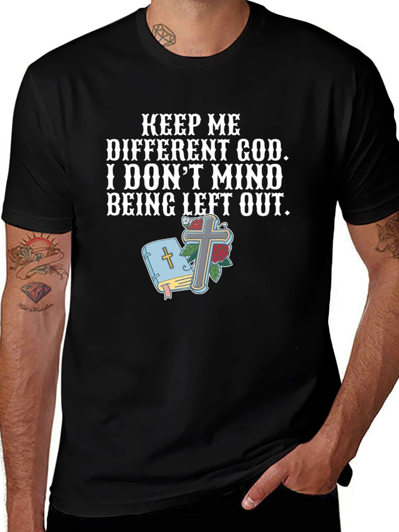 Variant 30 of Keep Me Different God Graphic Tee