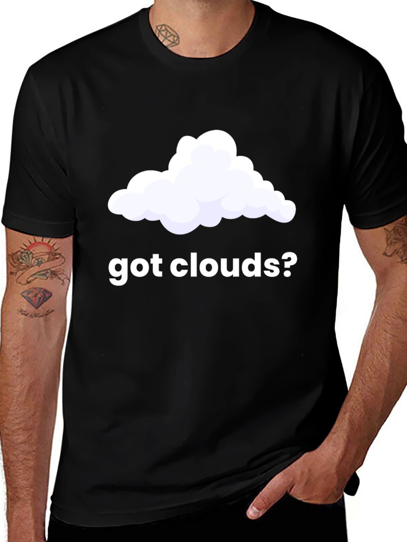 Variant 21 of Got Clouds? Funny T-Shirt