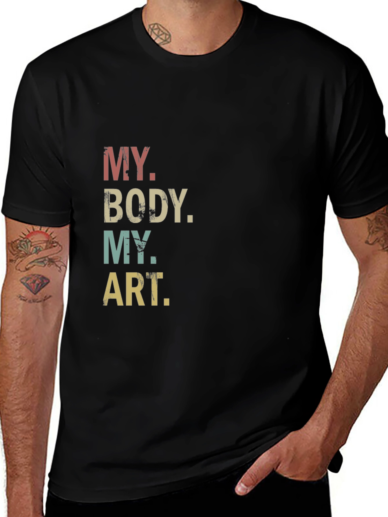 Variant 8 of My Body, My Art T-Shirt