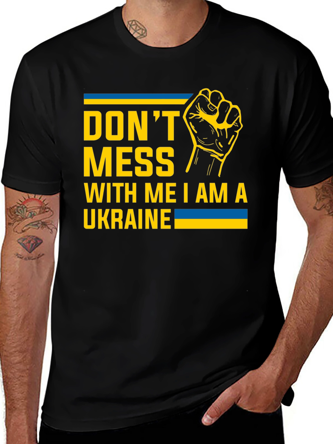 Don't Mess With Me I Am A Ukraine T-Shirt