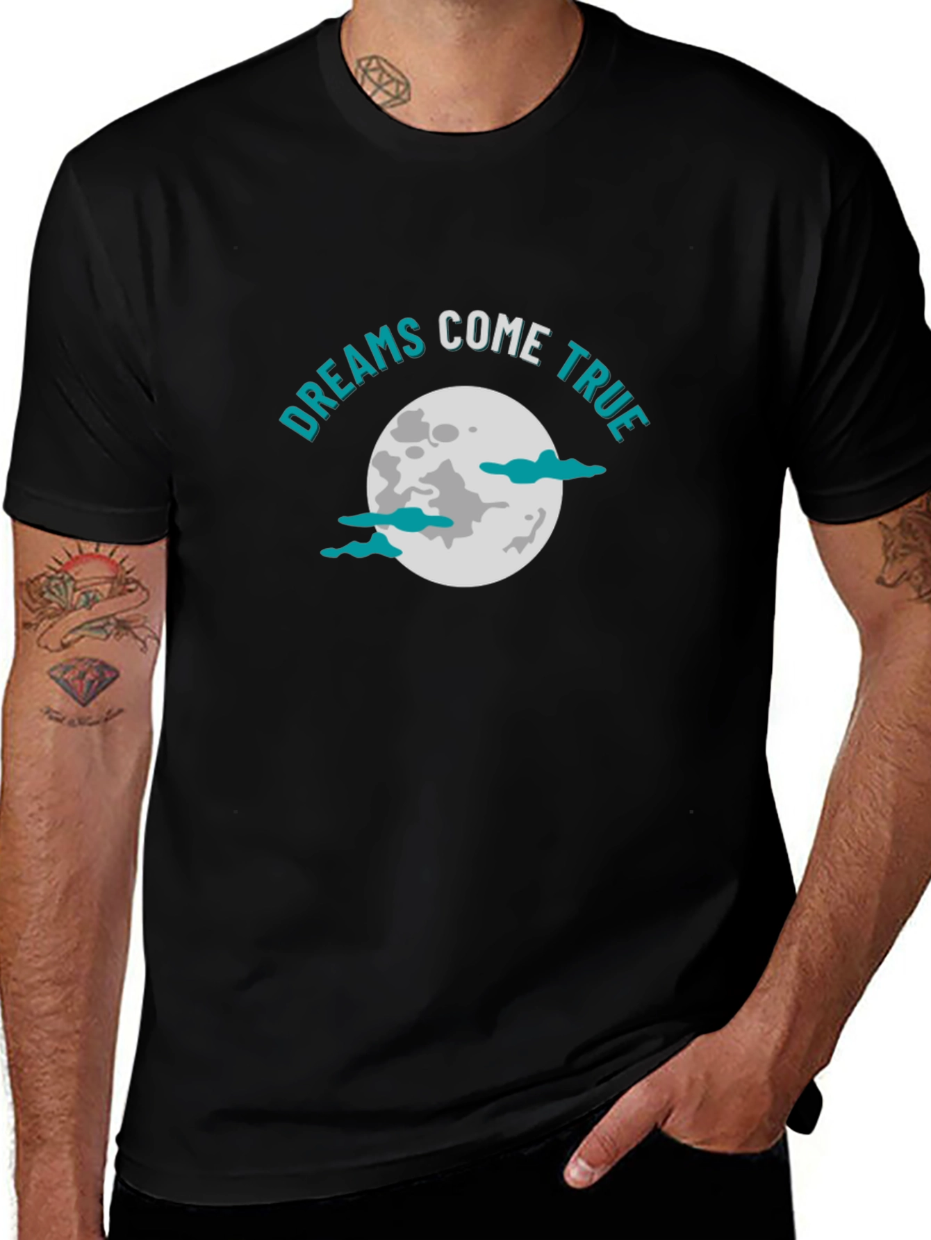 Variant 27 of Dreams Come True Moon Graphic Tee