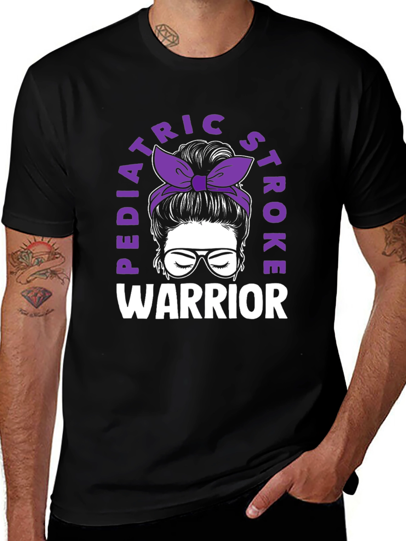 Pediatric Stroke Warrior T-Shirt - Awareness Tee