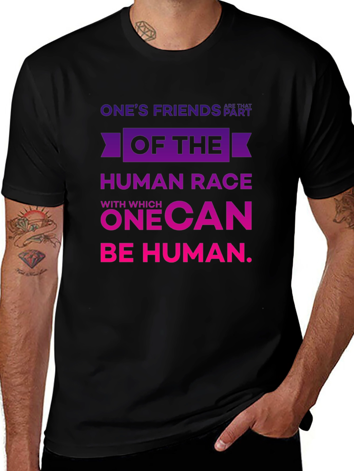 Variant 19 of Human Race T-Shirt - Inspiring Graphic Tee