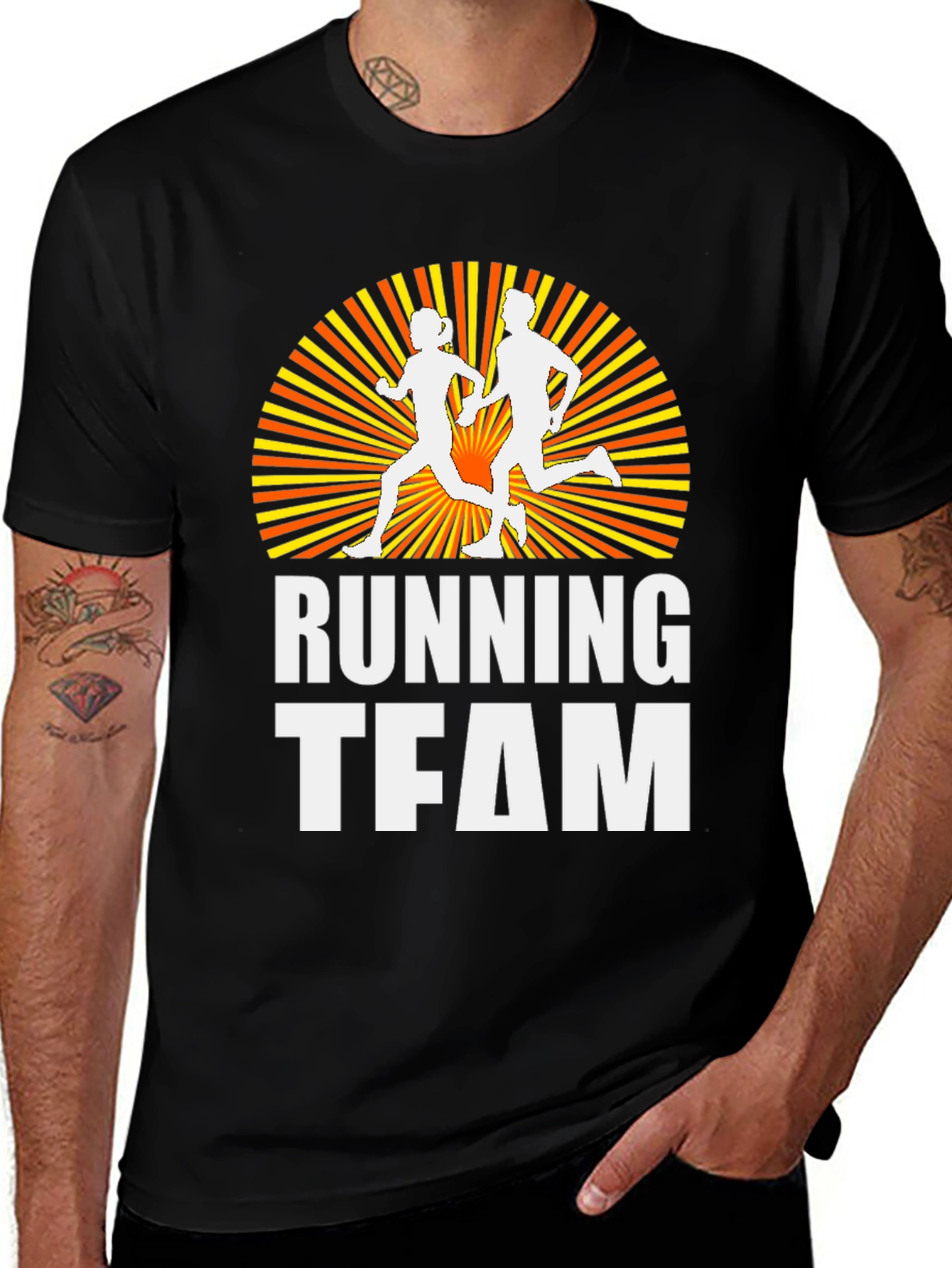 Variant 28 of Running Team Graphic T-Shirt