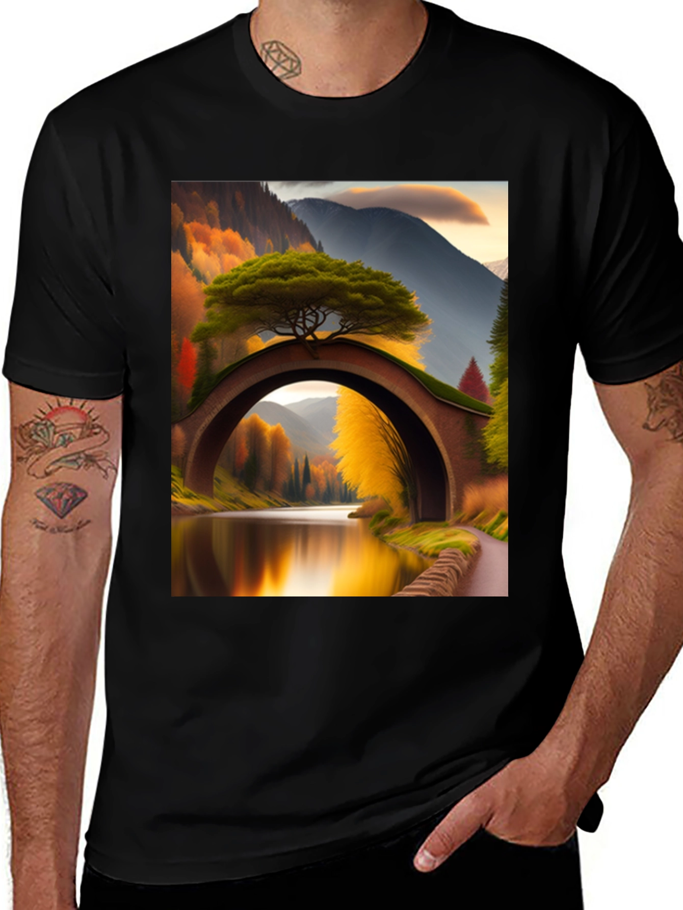 Variant 19 of Nature Bridge T-Shirt