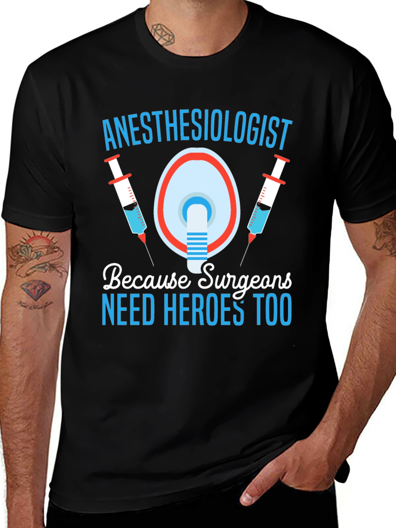Variant 8 of Anesthesiologist Hero T-Shirt