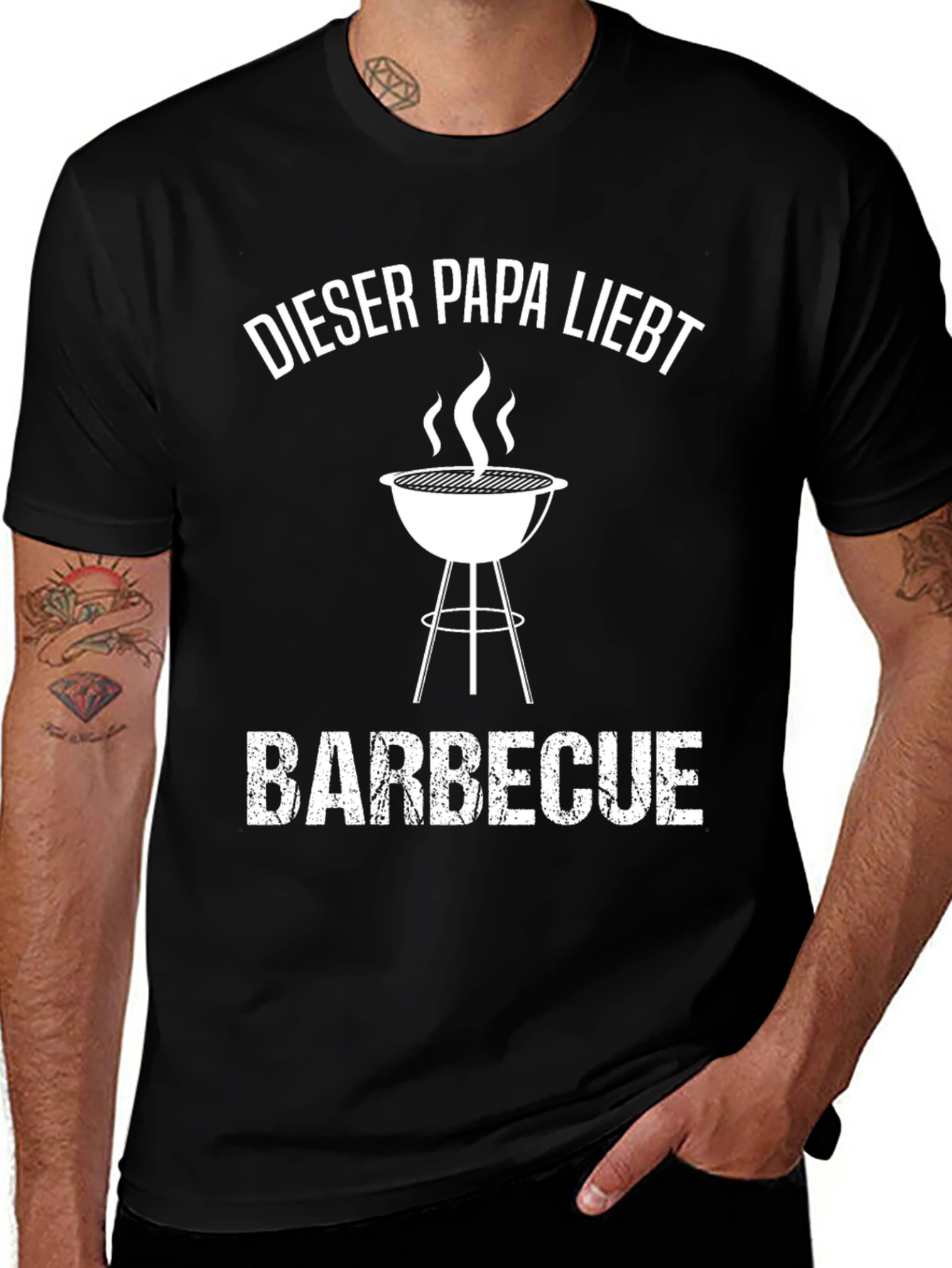 Variant 22 of Papa Loves Barbecue T-Shirt