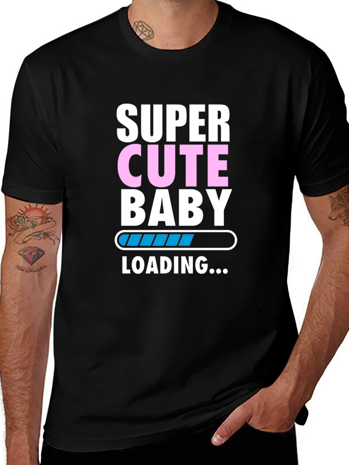 Super Cute Baby Loading T-Shirt - New Dad Tee