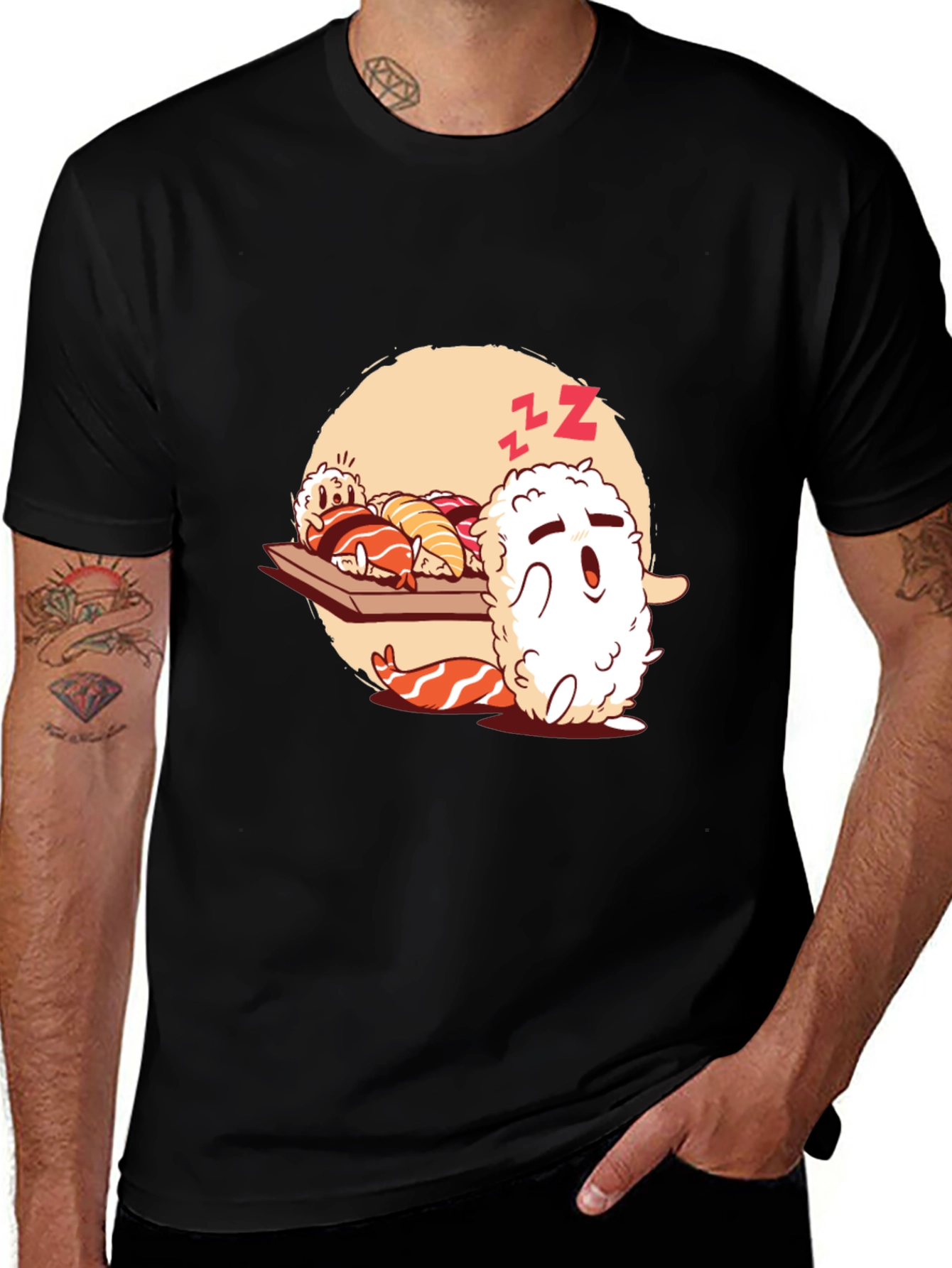 Variant 27 of Sushi Sleep Funny T-Shirt