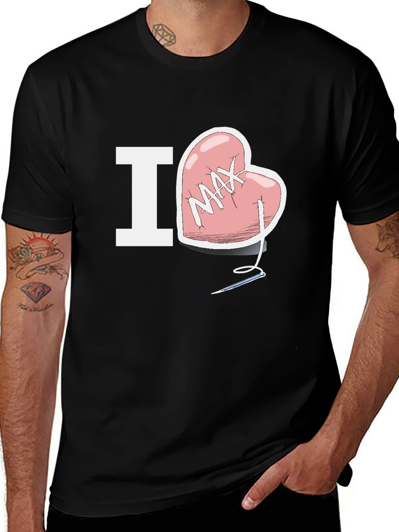I Heart Max T-Shirt - Unique Graphic Tee