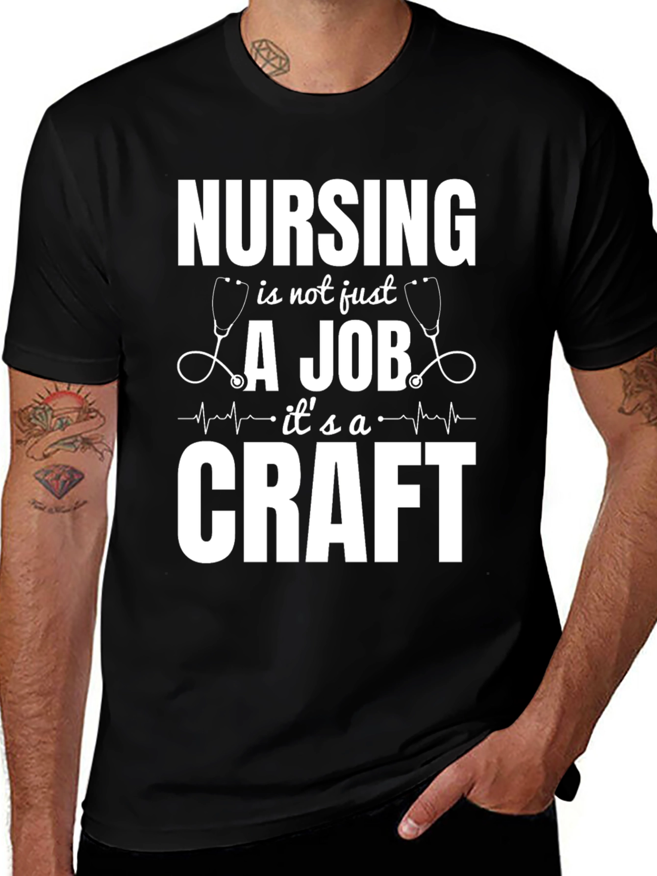 Variant 15 of Nursing is a Craft T-Shirt