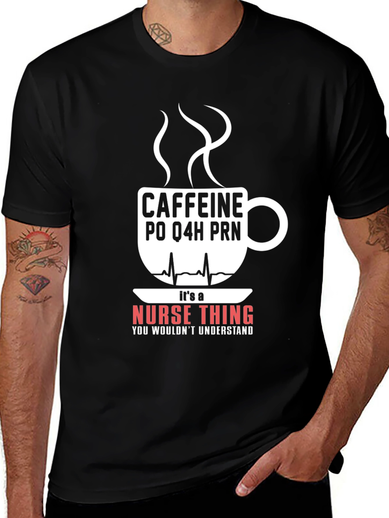 Variant 20 of Nurse Caffeine T-Shirt - It's A Nurse Thing