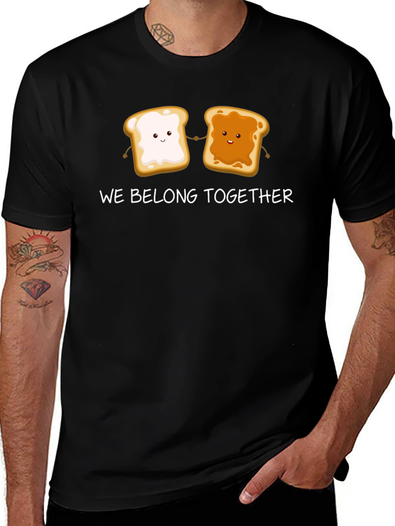 We Belong Together T-Shirt - Cute Foodie Tee