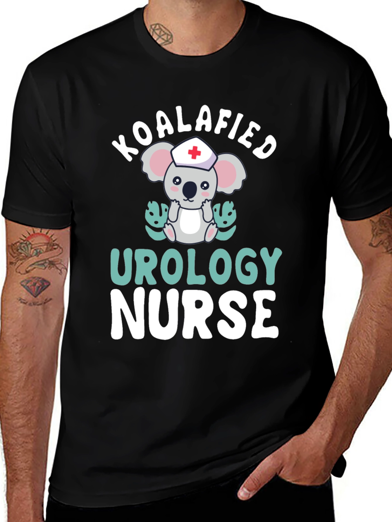 Variant 11 of Koalafied Urology Nurse T-Shirt