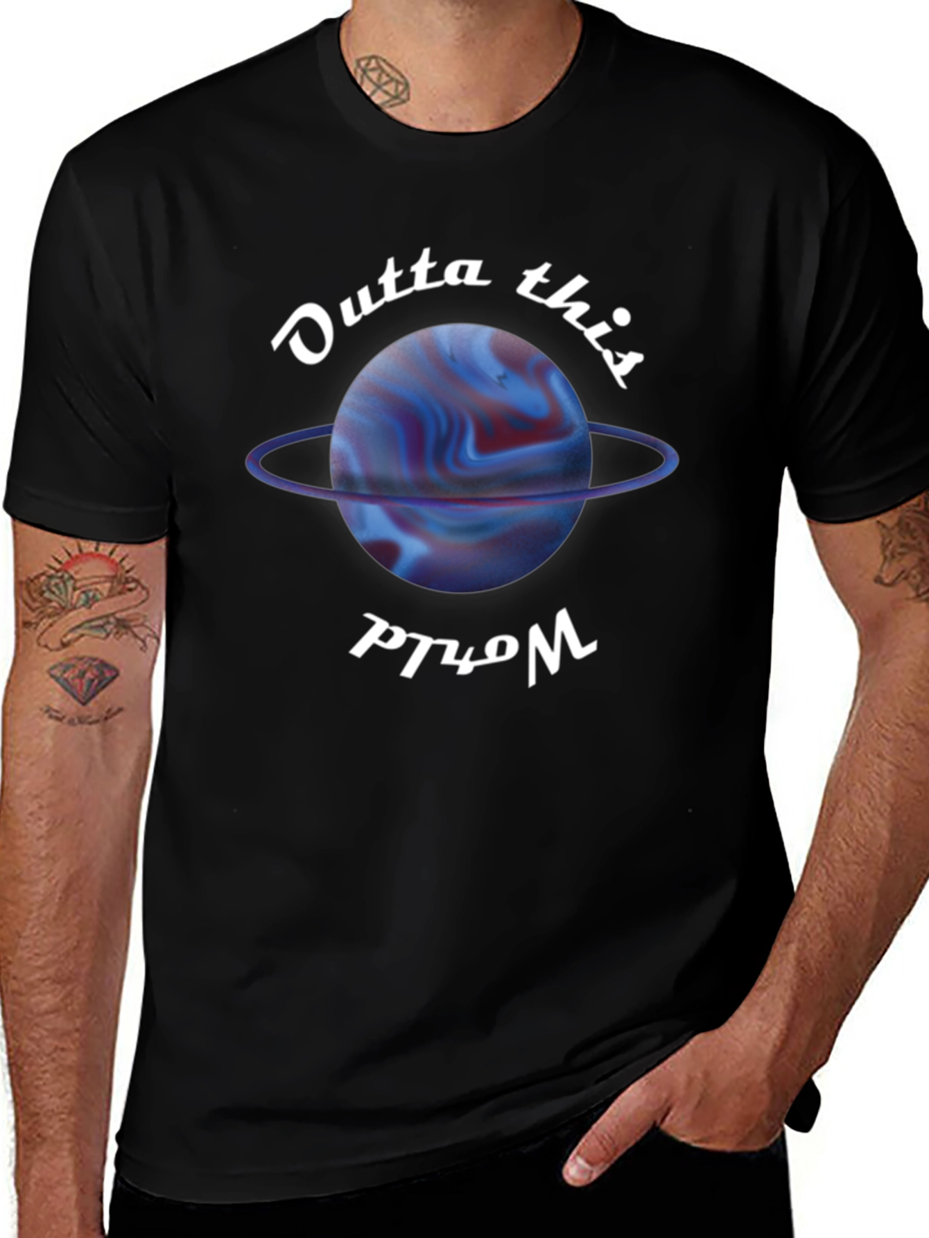 Variant 28 of Outta This World Graphic T-Shirt