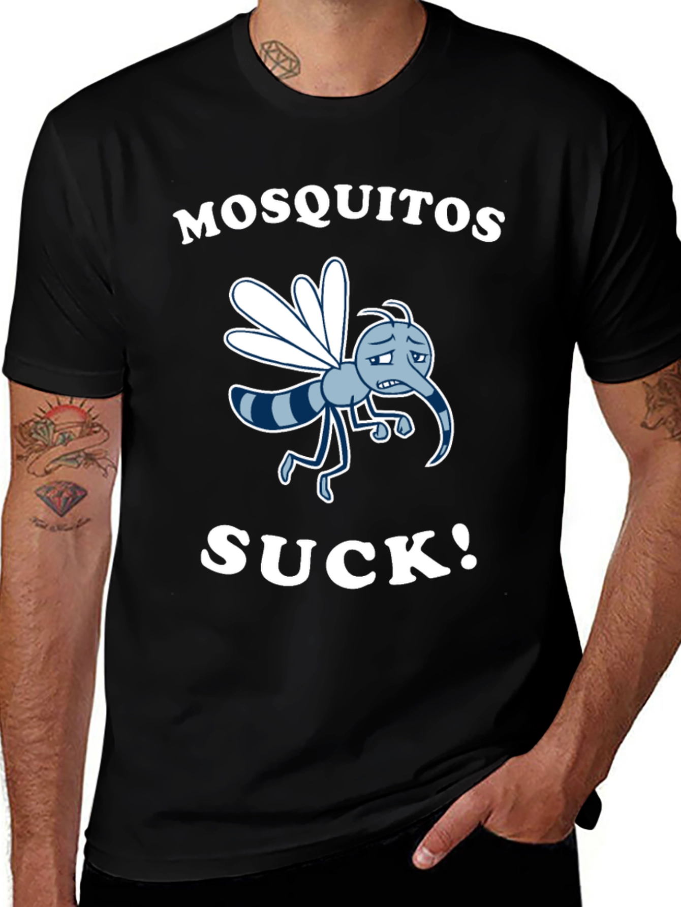 Variant 20 of Mosquitoes Suck Graphic Tee