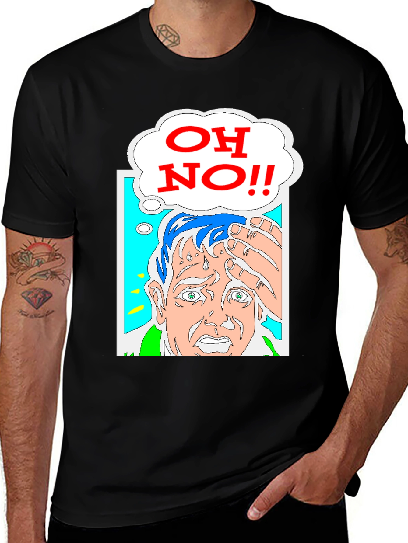 Variant 27 of Oh No! Graphic Print Tee