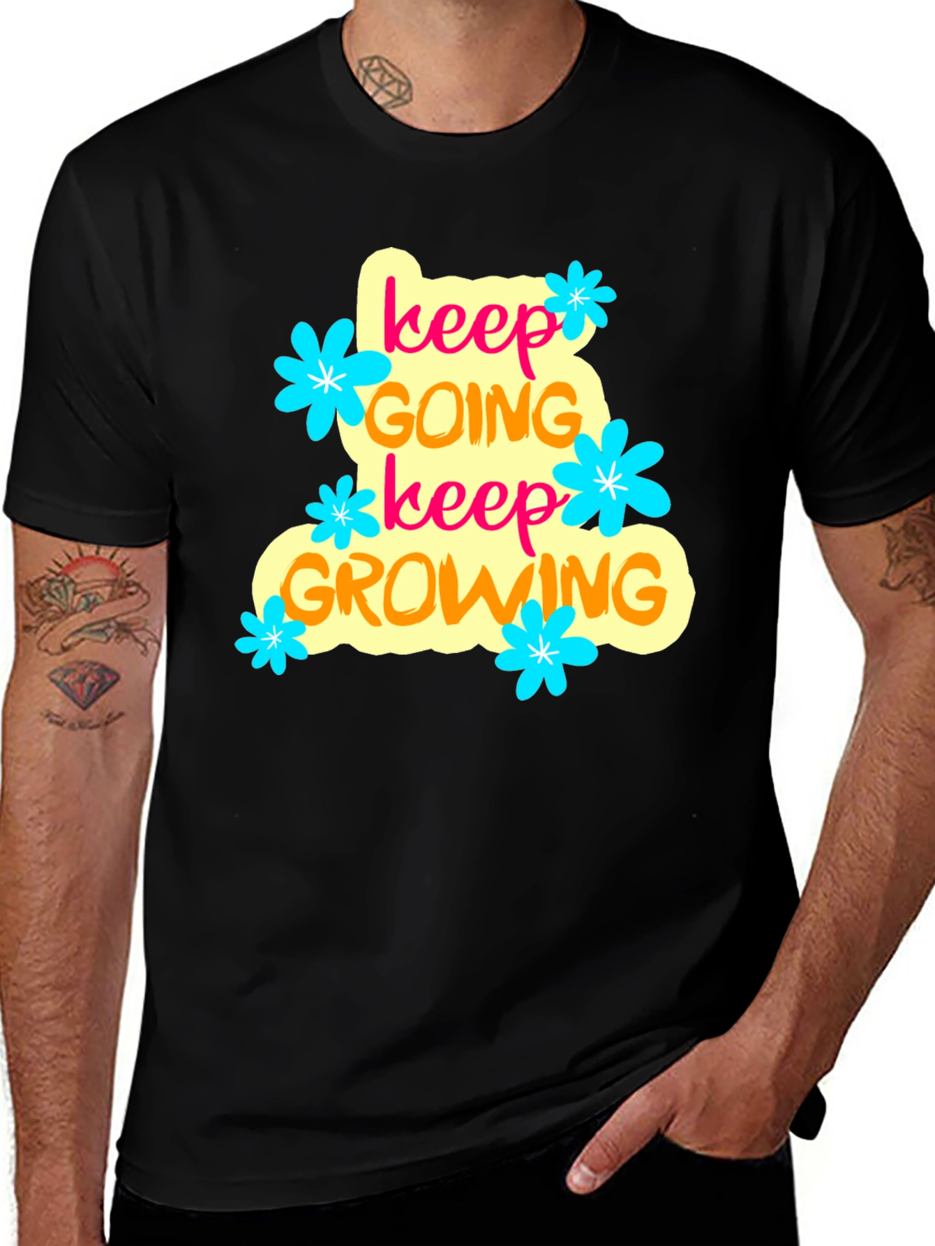 Variant 20 of Keep Going Keep Growing Graphic T-Shirt