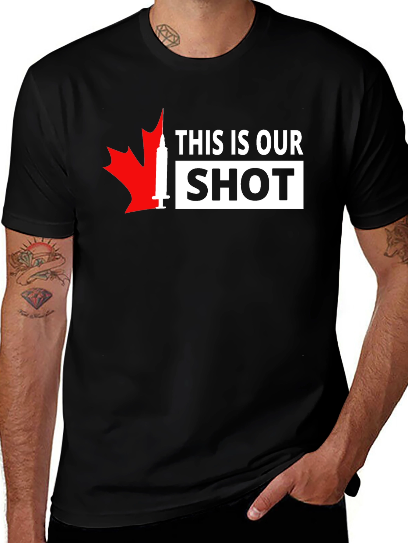 Variant 28 of This is Our Shot T-Shirt - Vaccine Awareness Tee