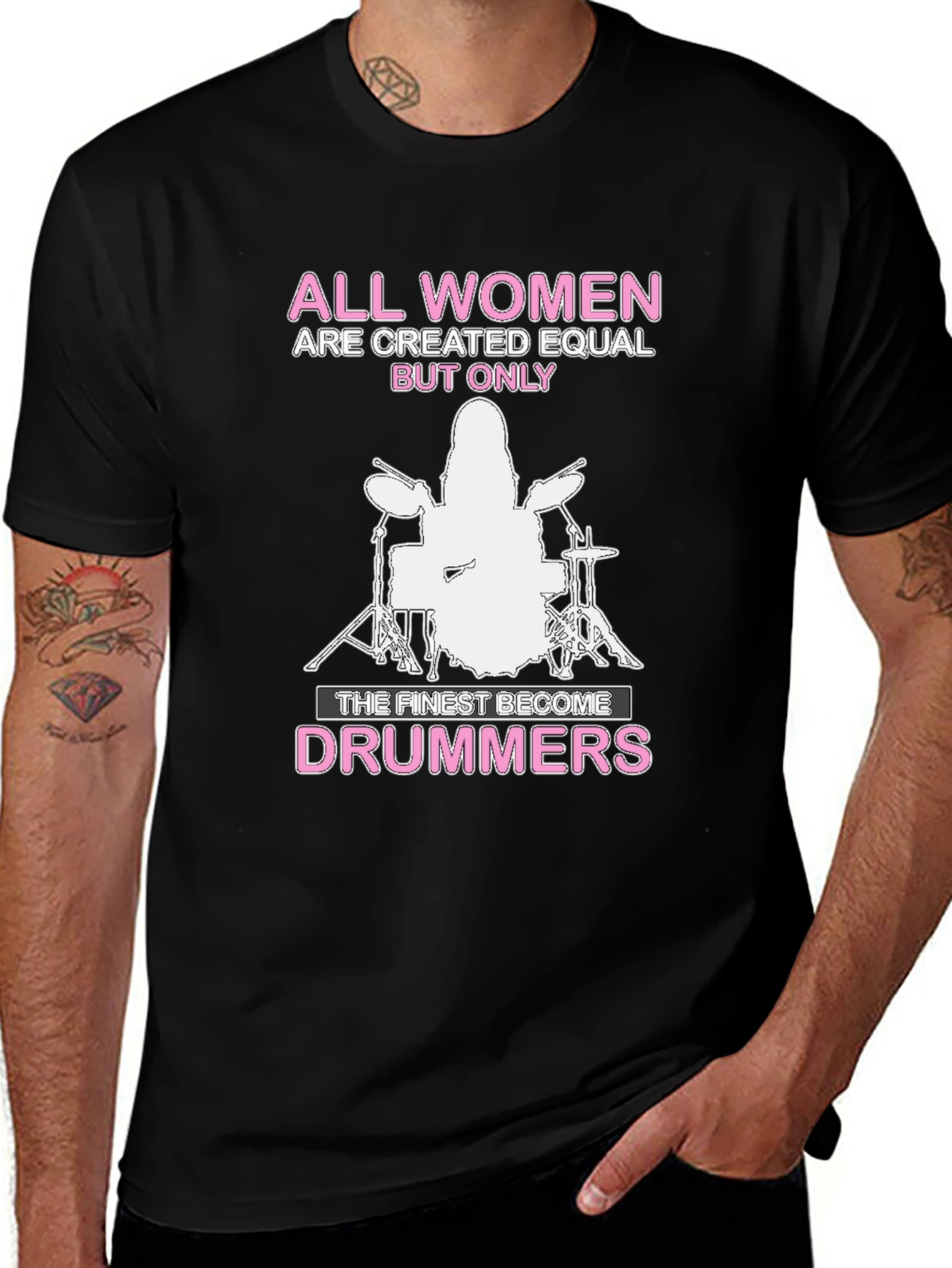 Variant 28 of Women Drummers Graphic Tee
